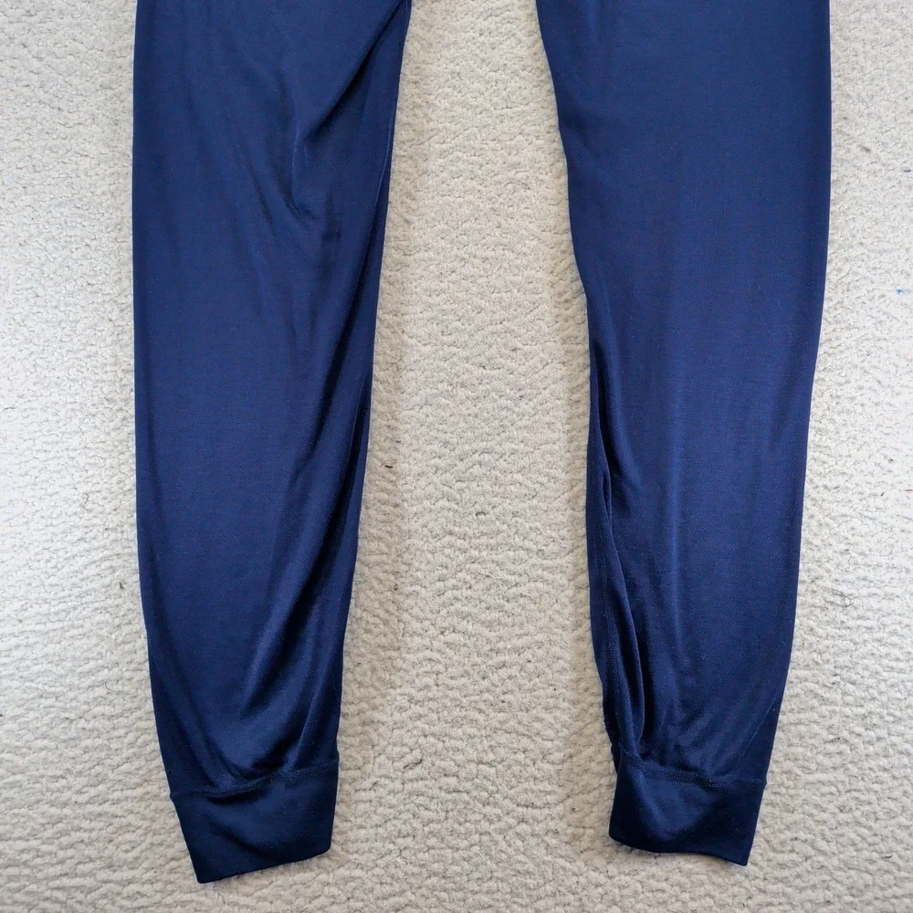Patagonia Capilene Mens Large Navy Blue Base Layer‎ Long Underwear Bottoms USA